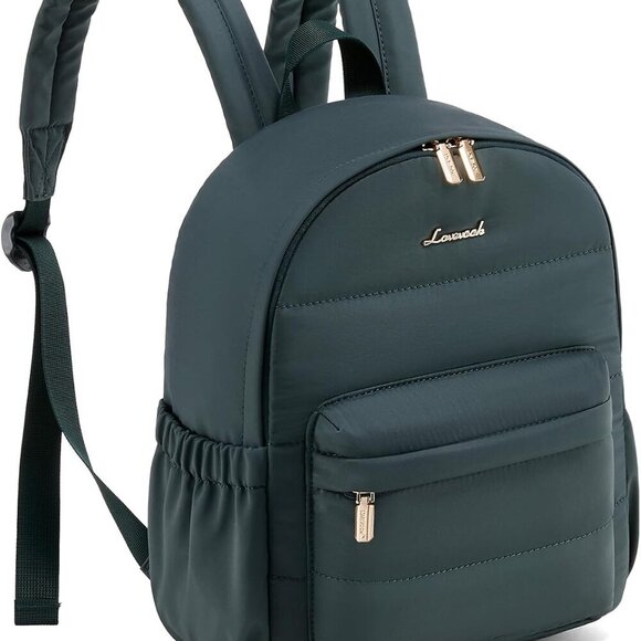 Accessories - Mini Backpack Purse for Women, Lightweight Nylon, 10L, Anti-theft Pocket, Casual